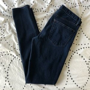 Madewell Skinny Skinny 8” Dark Wash Jeans 28